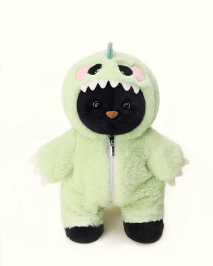 CuttyHug Ayıcık Yeşil Tüylü Dino Ayıcık (KOSTÜM)