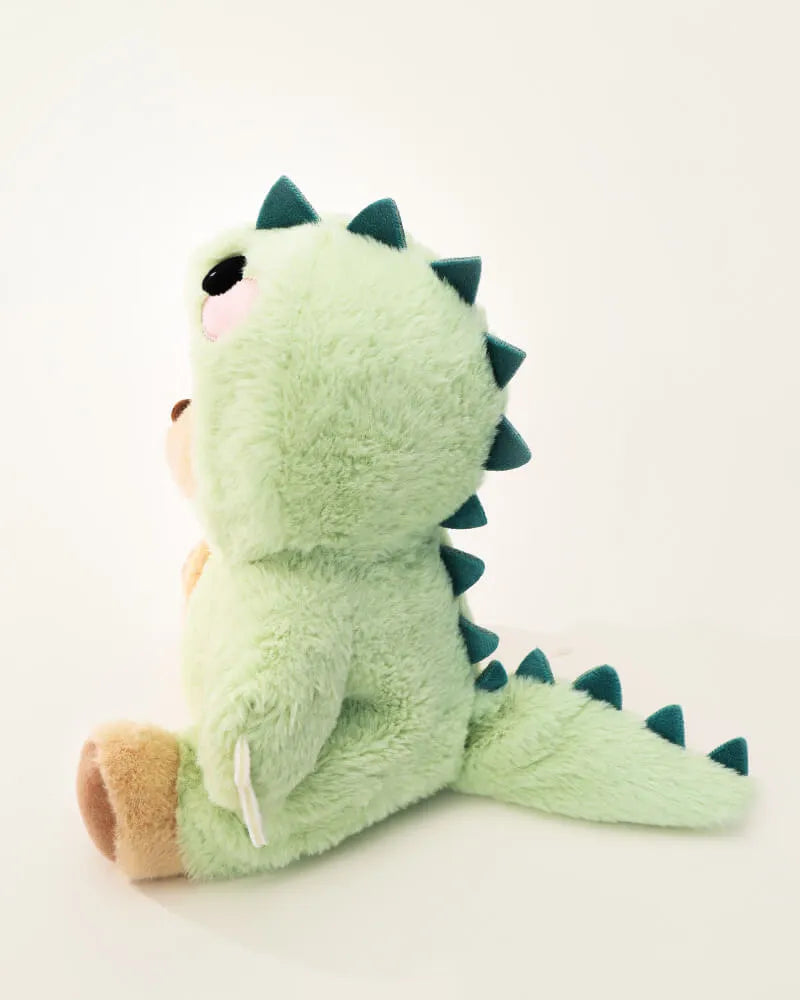 CuttyHug Ayıcık Yeşil Tüylü Dino Ayıcık (KOSTÜM)