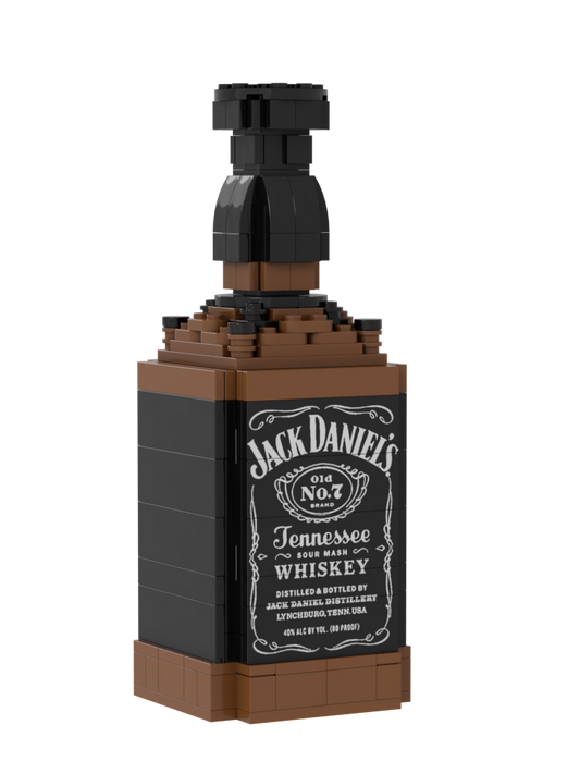 Jack Daniel’s LEGO Tarzı Koleksiyon Şişesi – Özel Tasarım Vitrin Seti