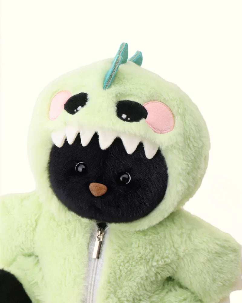 CuttyHug Ayıcık Yeşil Tüylü Dino Ayıcık (KOSTÜM)