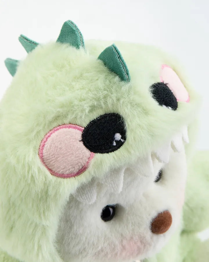 CuttyHug Ayıcık Yeşil Tüylü Dino Ayıcık (KOSTÜM)