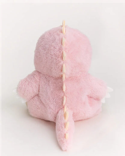 CuttyHug Ayıcık Pembe Tüylü Dino Ayıcık (KOSTÜM)